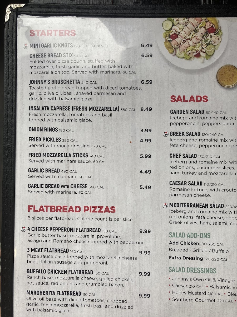 Menu Johnny Brusco's New York Style Pizza-3