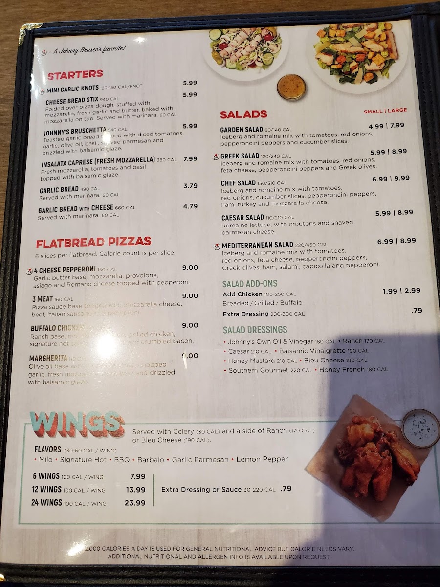 Menu Johnny Brusco's New York Style Pizza-4