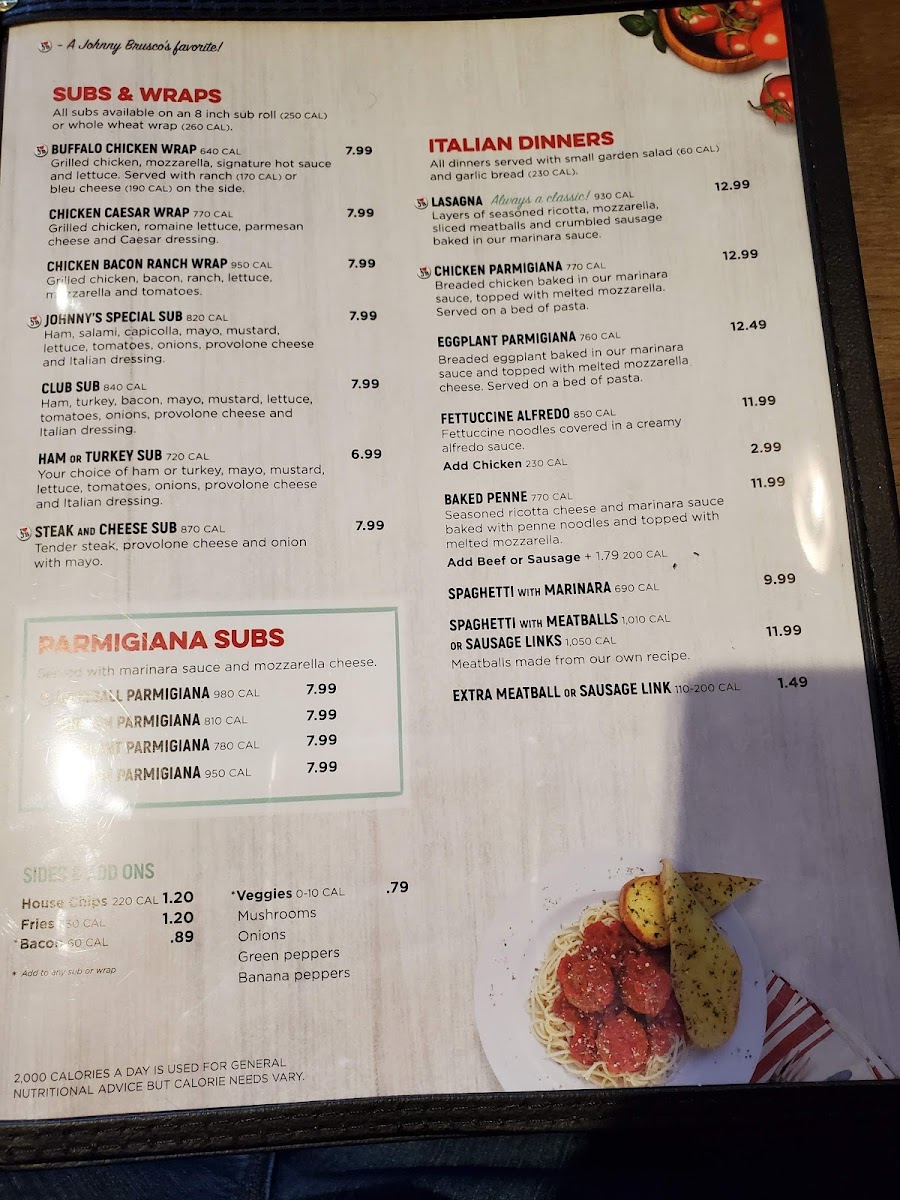 Menu Johnny Brusco's New York Style Pizza-5